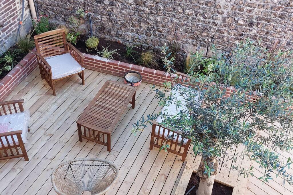Tres Bel Appartement Au Pied Du Port L'Albatre Saint-Valery-en-Caux Luaran gambar