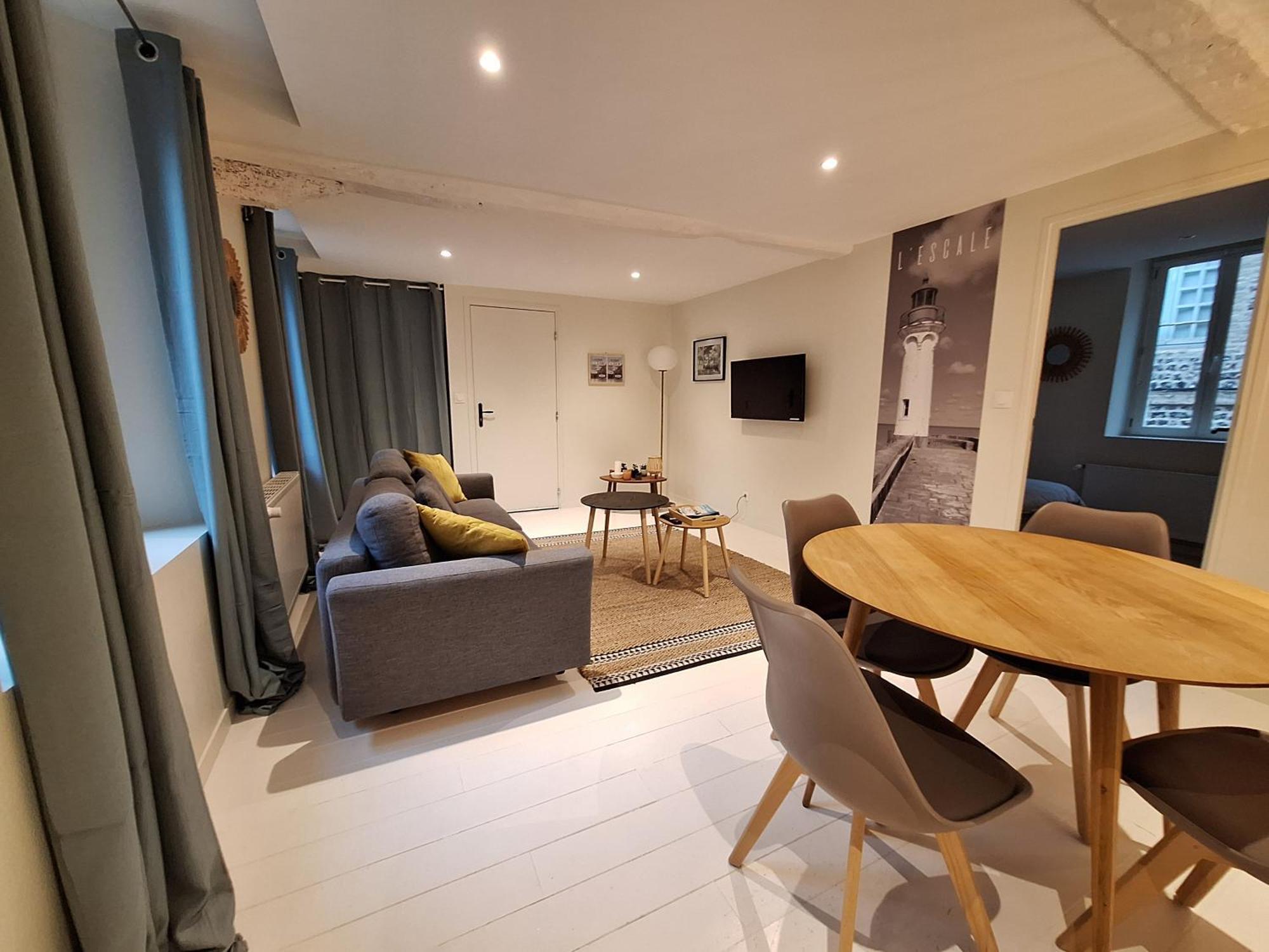 Tres Bel Appartement Au Pied Du Port L'Albatre Saint-Valery-en-Caux Luaran gambar